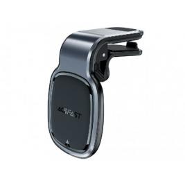 Держатель для телефона ACEFAST D16 Magnetic car holder for air vent, One-piece design, 6pcs N52 magnets, Metal Gray