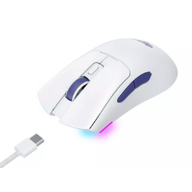 Mouse Gaming Wireless Havit MS966WB, Cu fir/Fără fir, Alb