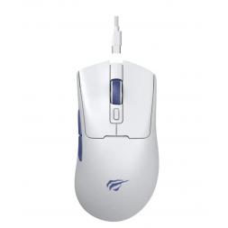Мышь Gaming Wireless Havit MS966WB, Проводное / беспроводное Bluetooth, Белый
