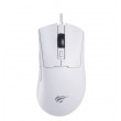 Mouse Gaming Wireless Havit MS966WB, Cu fir/Fără fir, Alb