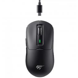 Мышь Gaming Wireless Havit MS969SE, Проводное / беспроводное Bluetooth, Чёрный