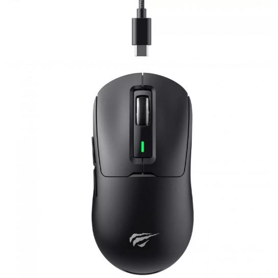 Мышь Gaming Wireless Havit MS969SE, Проводное / беспроводное Bluetooth, Чёрный