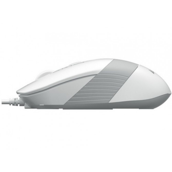 Мышь A4Tech FM10, Проводное, Серо - белый