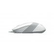 Мышь A4Tech FM10, Проводное, Серо - белый