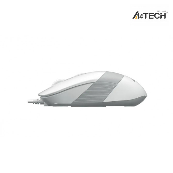 Мышь A4Tech FM10, Проводное, Серо - белый