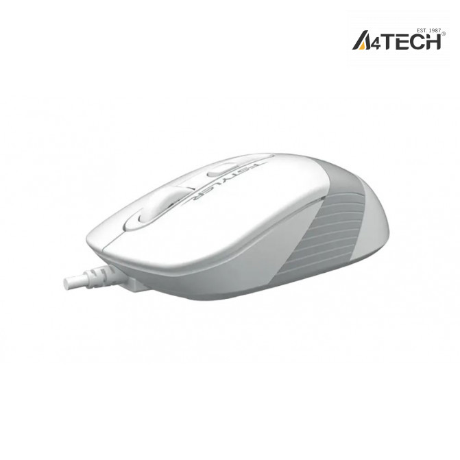 Мышь A4Tech FM10, Проводное, Серо - белый