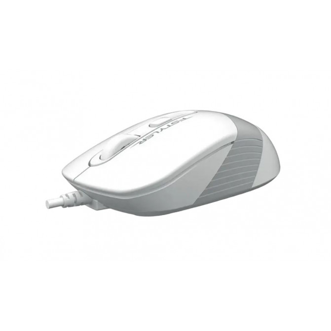 Мышь A4Tech FM10, Проводное, Серо - белый