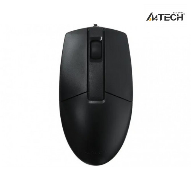 Мышь A4Tech OP-330S, Проводное, Чёрный