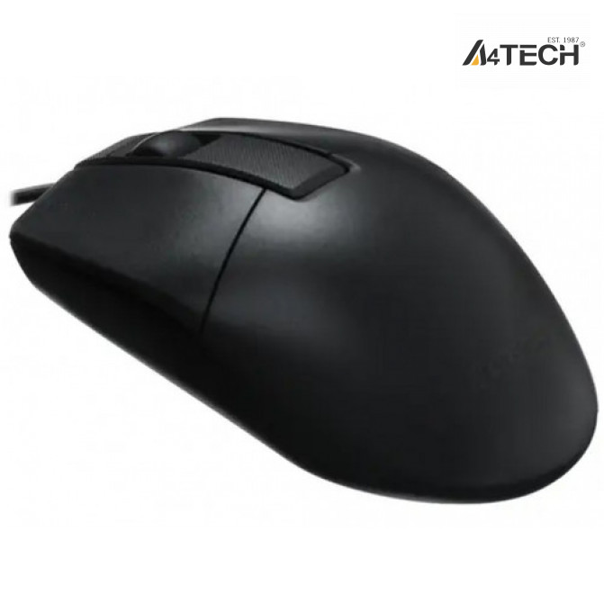 Мышь A4Tech OP-330S, Проводное, Чёрный