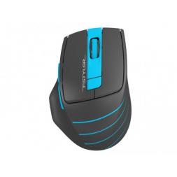 Mouse A4Tech Wireless FG30S Fara fir, Gri - Albastru