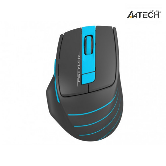 Мышь A4Tech Wireless FG30S, Беспроводное, Серо - Синий