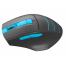 Mouse A4Tech Wireless FG30S Fara fir, Gri - Albastru