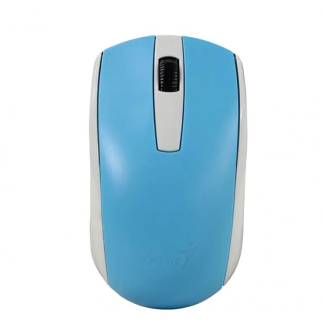 Мышь Genius Wireless ECO-8100, Беспроводное, Синий