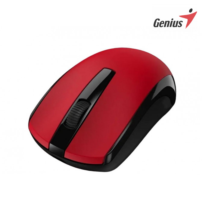 Мышь Genius Wireless ECO-8100, Беспроводное, Красный