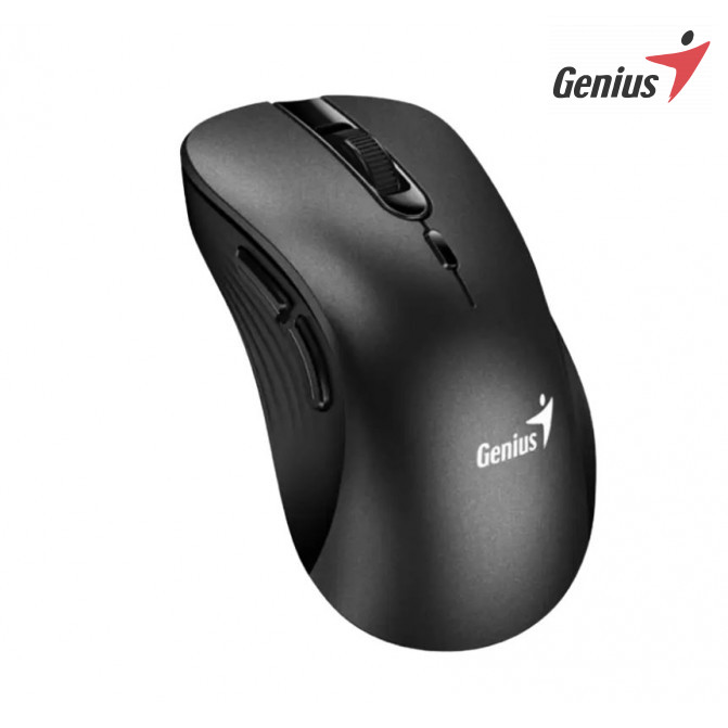 Мышь Genius Wireless Ergo 8100S, Беспроводное, Чёрный