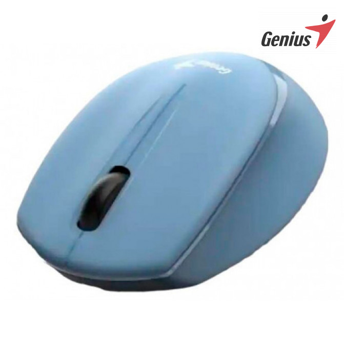 Mouse Genius Wireless NX-7009, Fara fir, Argintiu - Albastru
