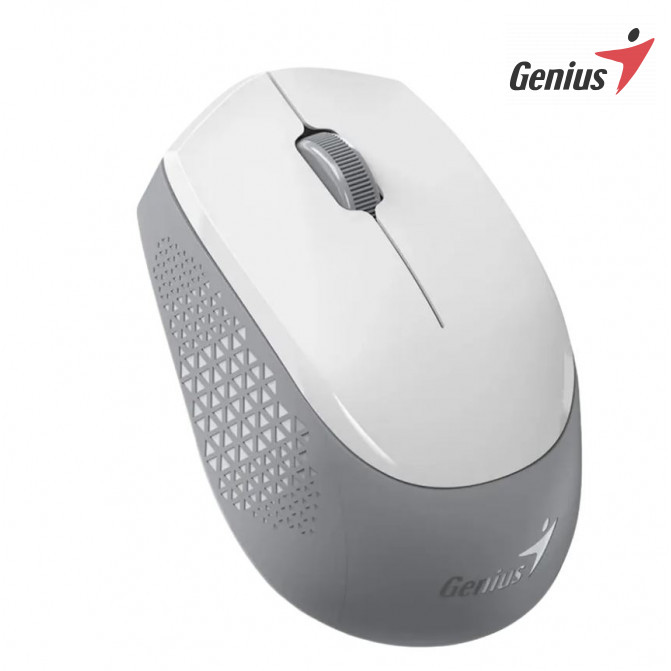 Mouse Genius Wireless NX-8000S BT, Fara fir, Alb