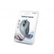 Mouse Gembird MUS-6B-01-BG, Cu fir, Negru - Gri