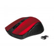 Mouse SVEN Wireless RX-350W, Fara fir, Rosu