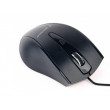 Mouse Gembird MUS-4B-02, Cu Fir, Negru