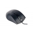 Mouse Gembird MUS-4B-02, Cu Fir, Negru