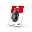 Мышь Gembird Wireless MUSW-4B-03-B, Беспроводное, Чёрно - Синий