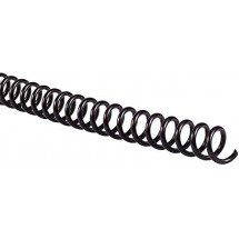 Arc din plastic spiralate pentru îndosariere Qsmile SCB11.1BH d=11.1mm 100 buc Black