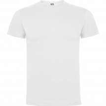 Tricou pentru bărbați Roly Dogo Premium 165 White 4XL