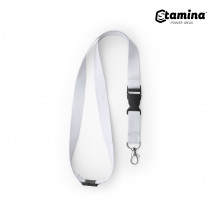 Șnur pentru ecuson GUEST White