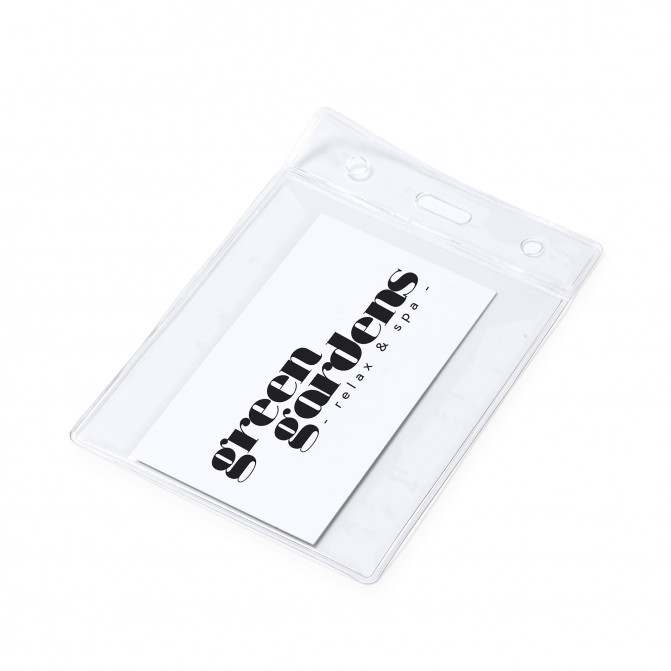 Бейдж TABOR из ПВХ Transparent (прозрачный)