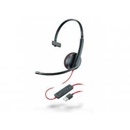 Наушники Plantronics Blackwire C3210 (209744-101), USB -A, с микрофоном и управлением вызовами