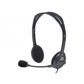 Наушники Logitech Stereo Headset H111 - One Plug, с микрофоном