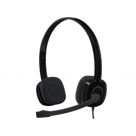 Căști Logitech Stereo Headset H151 – EMEA - One Plug cu microfon