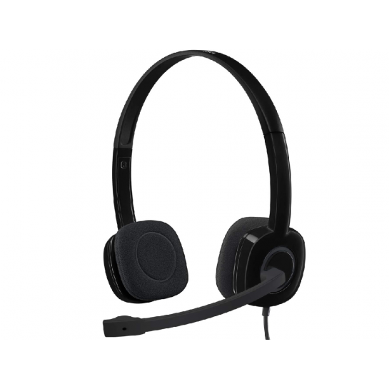 Căști Logitech Stereo Headset H151 – EMEA - One Plug cu microfon