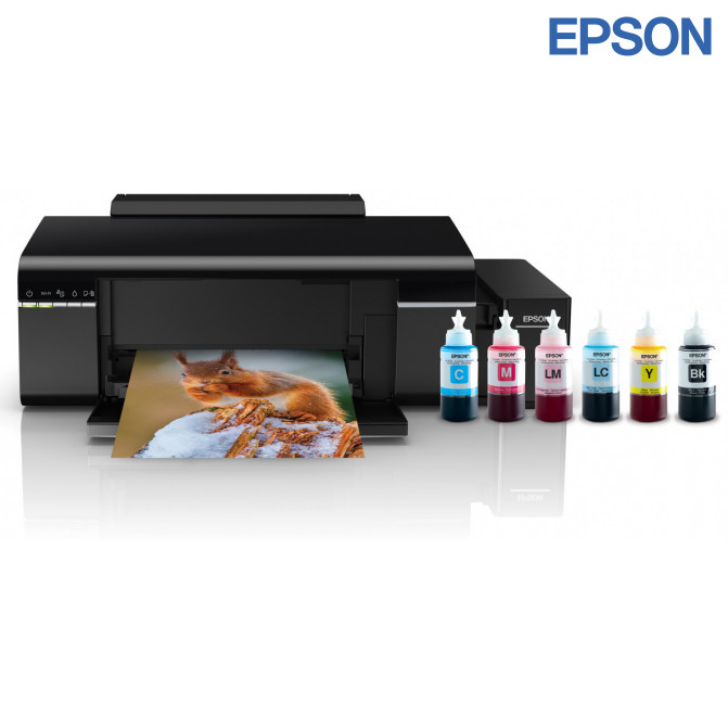 Принтер Epson L805, A4+ wi-fi