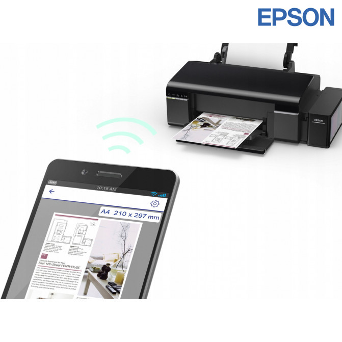 Принтер Epson L805, A4+ wi-fi