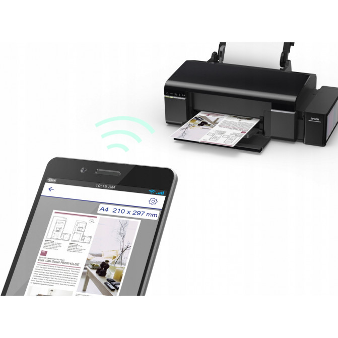 Принтер Epson L805, A4+ wi-fi