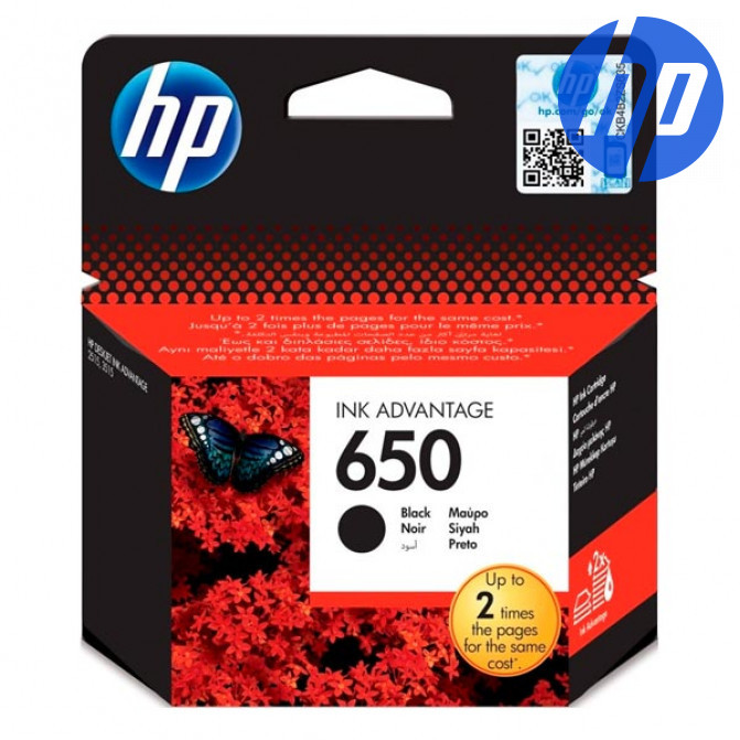 Картридж струйный HP №650 (CZ101AE) Black Original