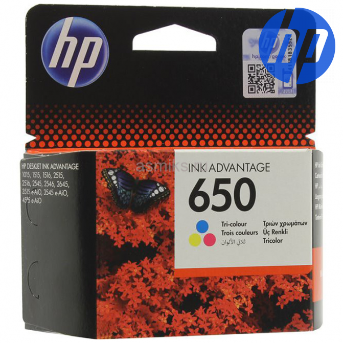 Картридж струйный HP №650 (CZ102AE) Color Original