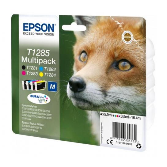 Cartuș cu jet de cerneală Epson T1285 Multipack Original