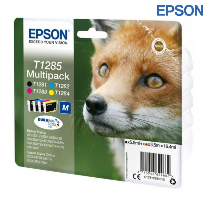 Картридж струйный Epson T1285 Multipack Original