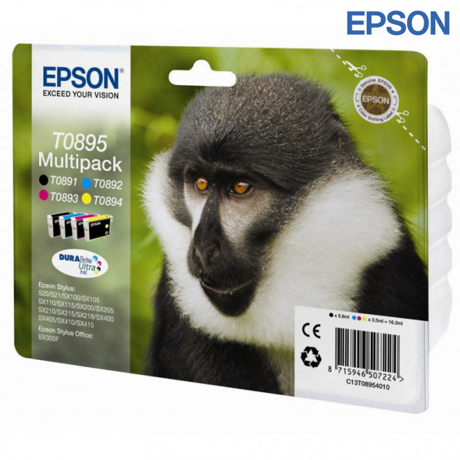 Картридж струйный Epson T0895 Original