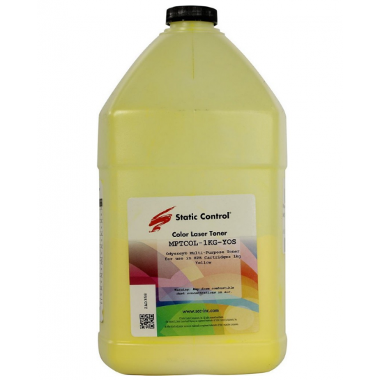 Toner HP LJ 1215 Odyssey Multi-Purpose MPTCOL-1KG-YLW Yellow 1kg bottle SCC