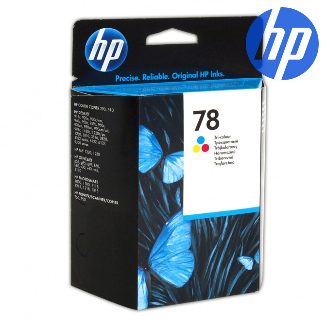 Cartuș cu jet de cerneală HP №78 Color Original