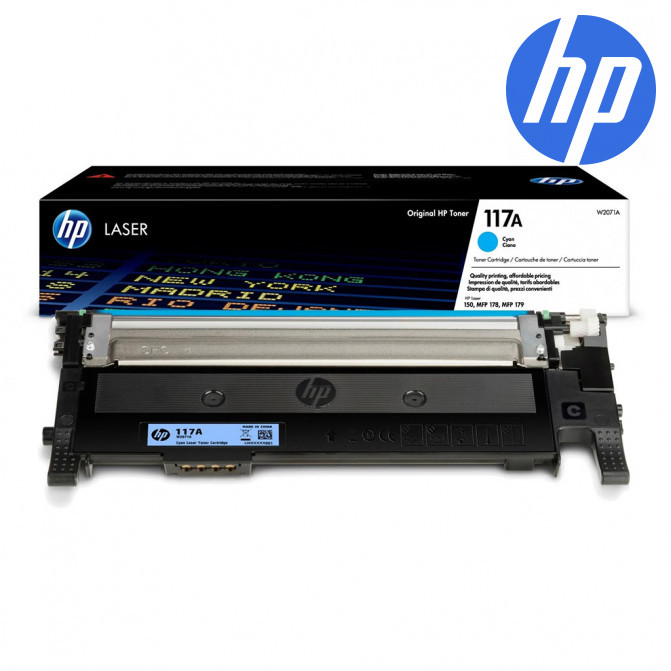 Cartuș laser  HP 117A cyan Original