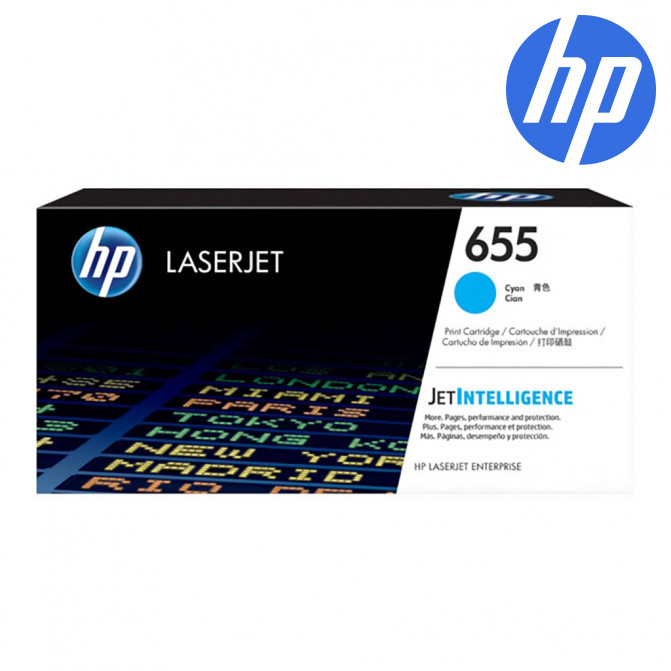 Cartuș laser  HP 655X cyan Original