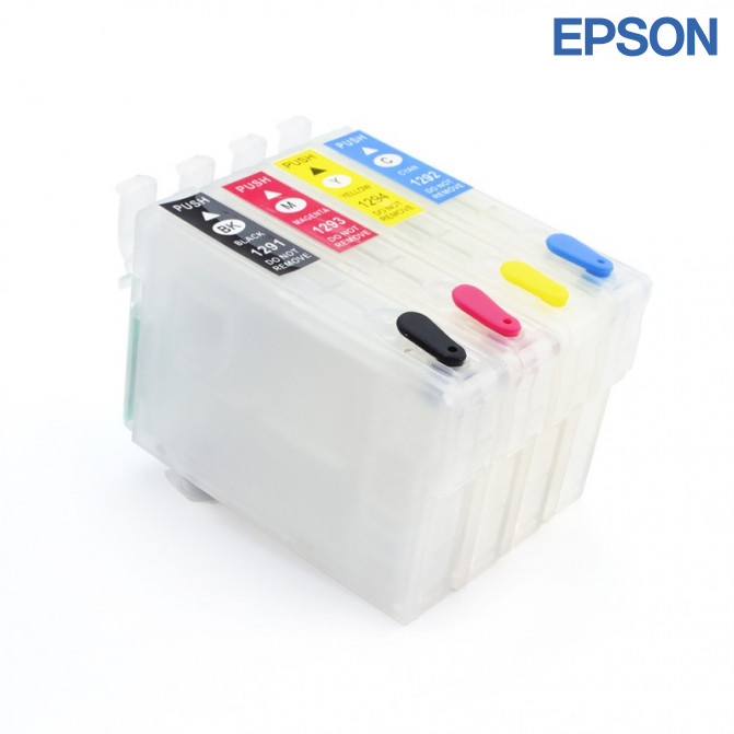 Cartuse reincarcabile Epson T1291-T1294 (T1301-T1304XL) SX435W/SX235W/WF3520