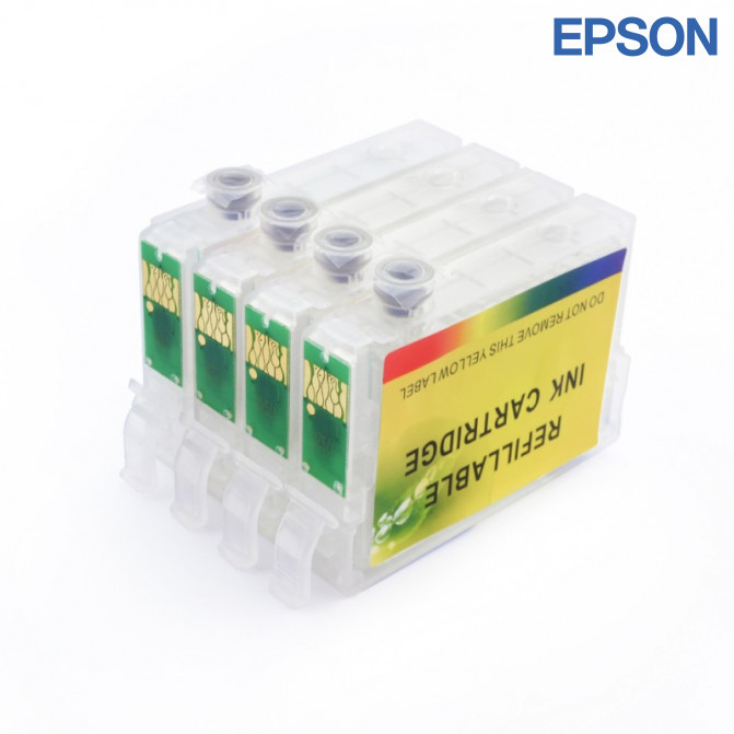 Cartuse reincarcabile Epson T1291-T1294 (T1301-T1304XL) SX435W/SX235W/WF3520