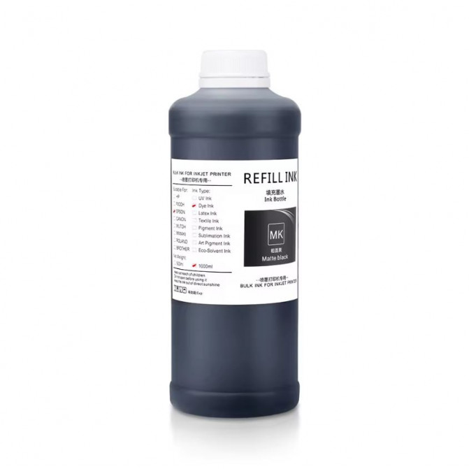 Чернила OCBESTJET HP GT51/GT52/GT53 Universal 1000 мл Black