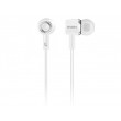 Наушники SVEN E-110 White, 3pin 3.5mm mini-jack, cable 1.2m